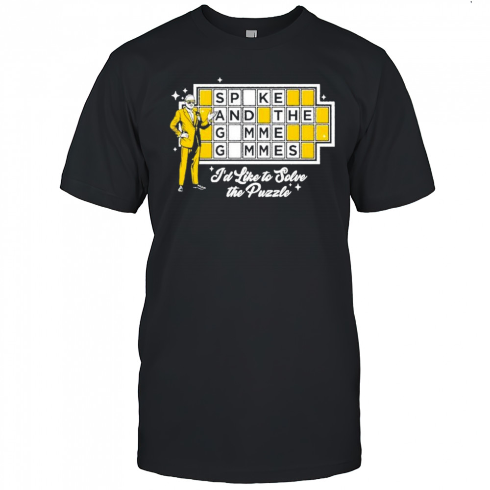 Spike And The Gimme Gimmes I’d Like To Solve The Puzzle T-shirt