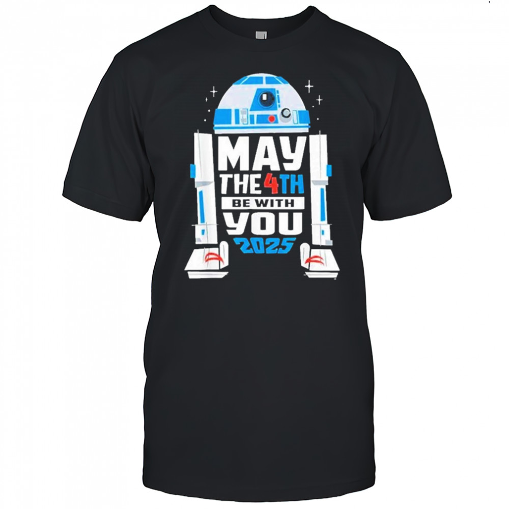 Star Wars Day R2-D2 May The 4th Be With You 2025 T-Shirt