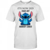 Stitch middle finger it’s now 2025 fuck off nobody cares shirt