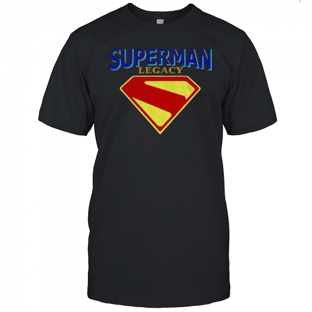 Superman Legacy 2025 logo shirt