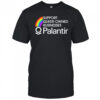 Support Queer-Owned Businesses Palantir Rainbow shirt