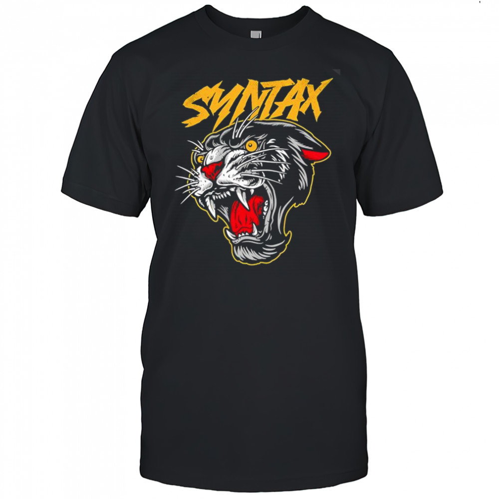 Syntax Panther logo shirt