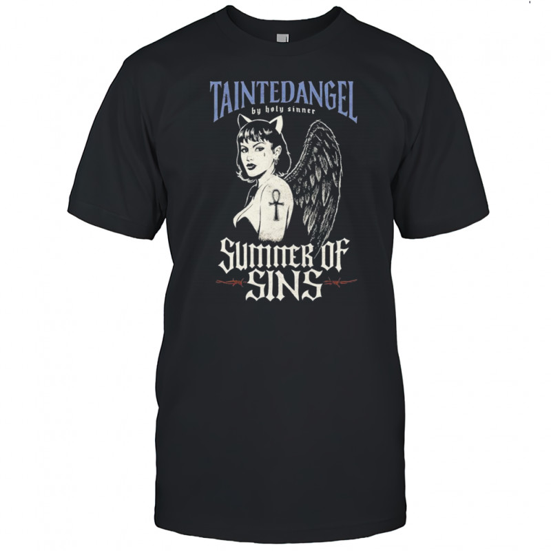 Tainted Angel Summer Of Sins Holy Sinner T-shirt