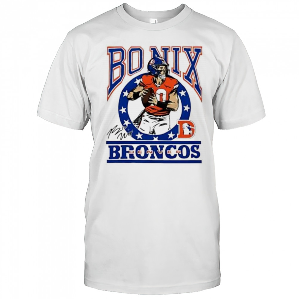 Talanoa Hufanga Bo Nix Denver Broncos shirt