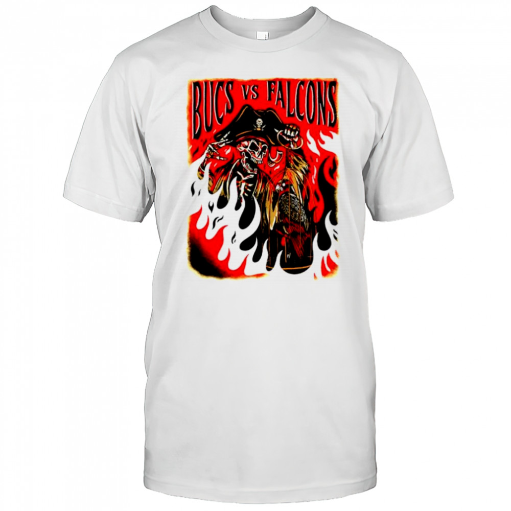 Tampa Bay Buccaneers vs Atlanta Falcons football lover graphic shirt