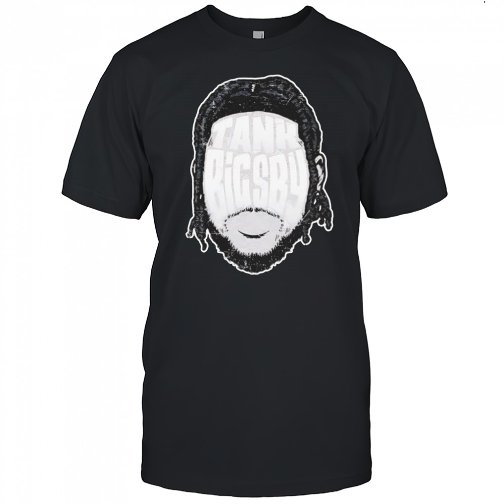Tank Bigsby Philadelphia Eagles NLF player silhouette graphic shirt