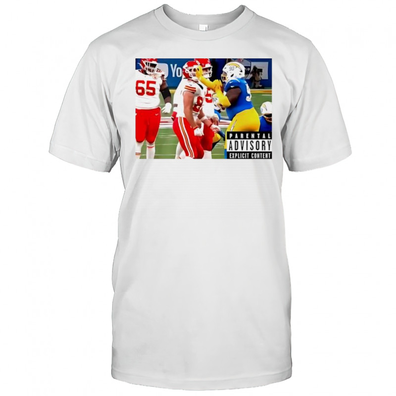 Teair Tart Slap on Travis Kelce shirt