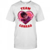 Team Conrad Conrad Fisher read heart shirt