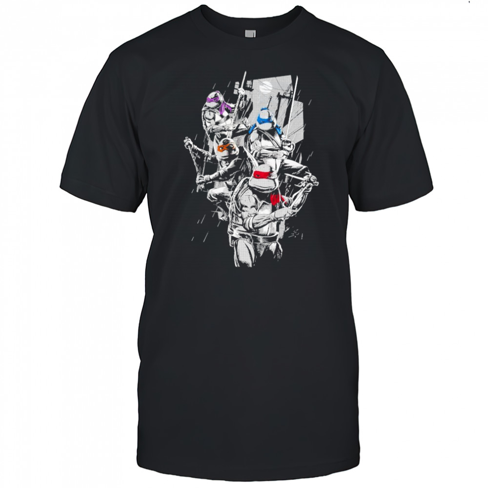 Teenage Mutant Ninja Turtles 1990 Sketchy Streets T-shirt