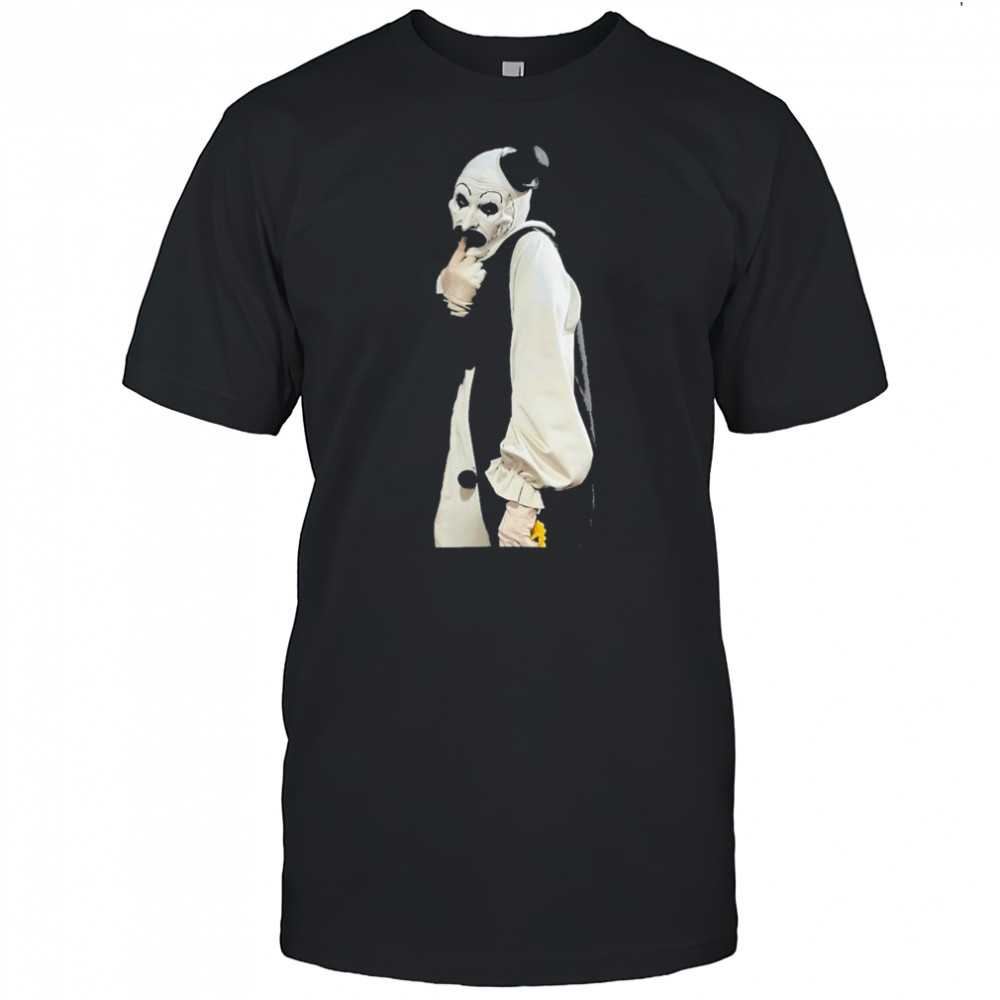 Terrifier Art The Clown In A Sassy Pose T-shirt