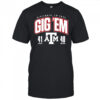 Texas A&M Aggies vs. Notre Dame Fighting Irish 2025 Score shirt