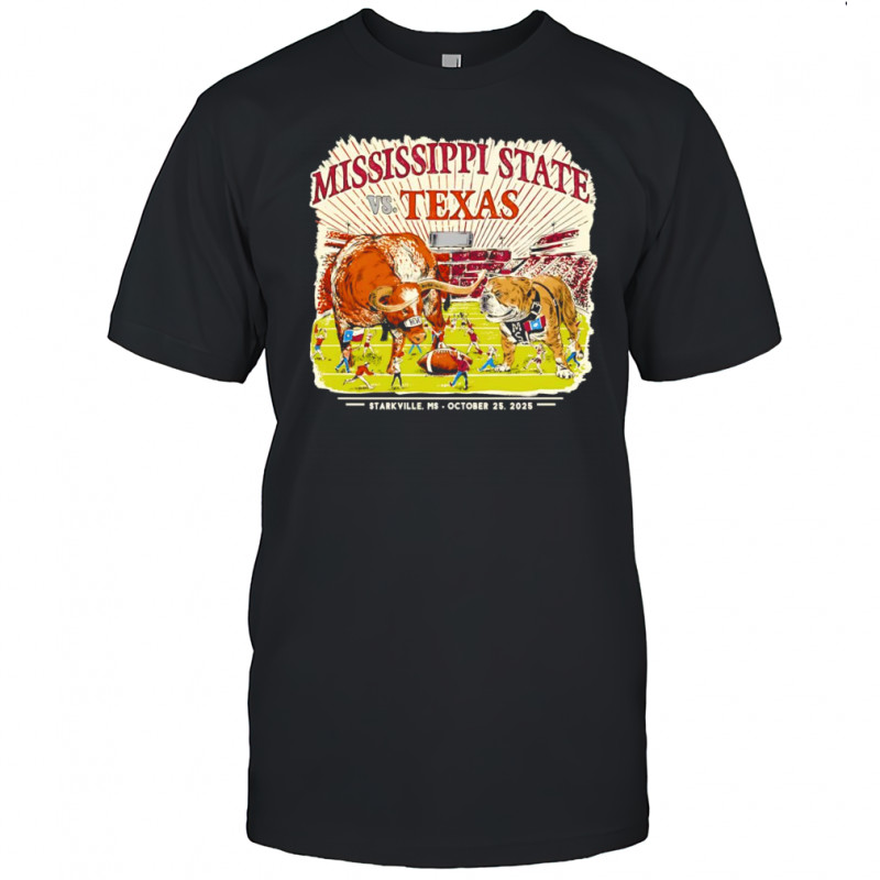 Texas vs Mississippi State Game Day 2025 shirt