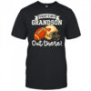 That’s my grandson out there football helmet shirt