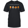 The Ber Months Are My Favorite Months September October November December Halloween Christmas T-shirt