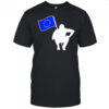 The Caddie Network flag graphic shirt