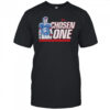The Chosen One Jaxson Dart blood New York Giants NFL 2025 cartoon shirt