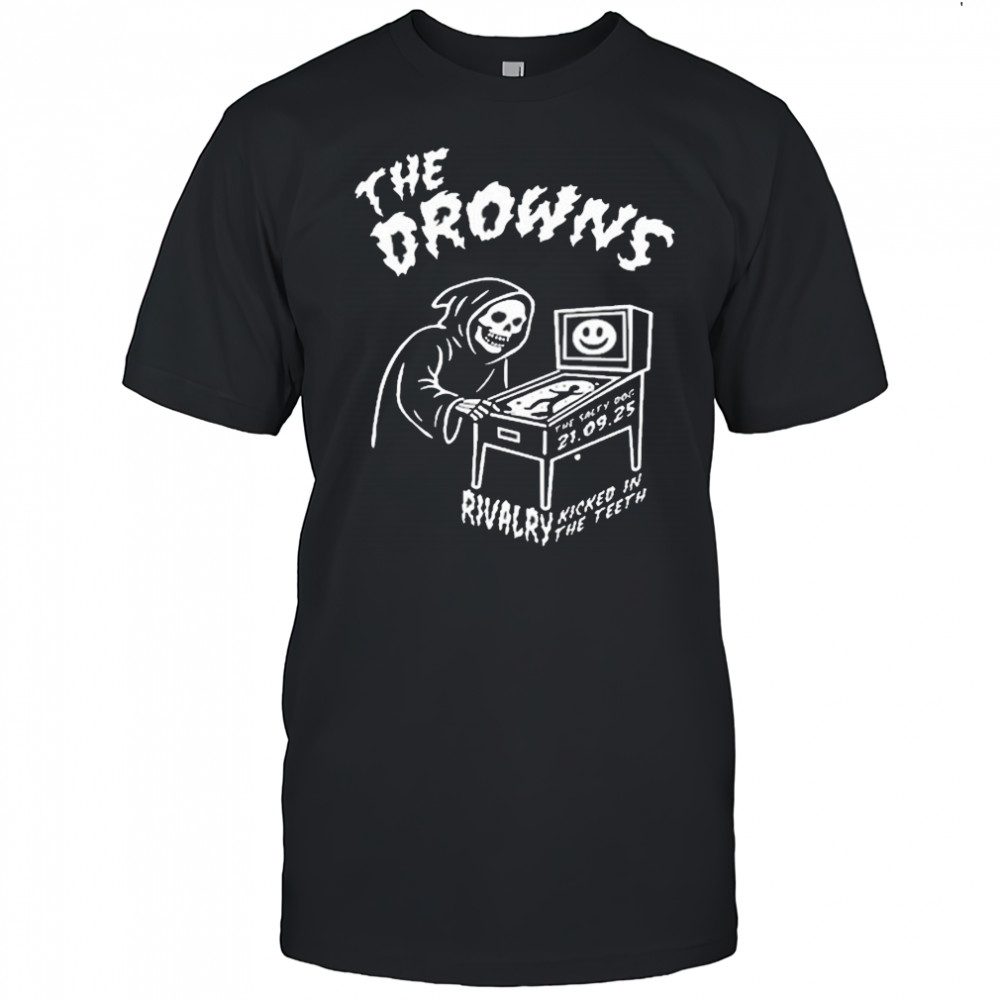 The Drowns The Salty Dog Rivalry Kicked In The Teeth Sep 21 2025 Grim Reaper T-Shirt