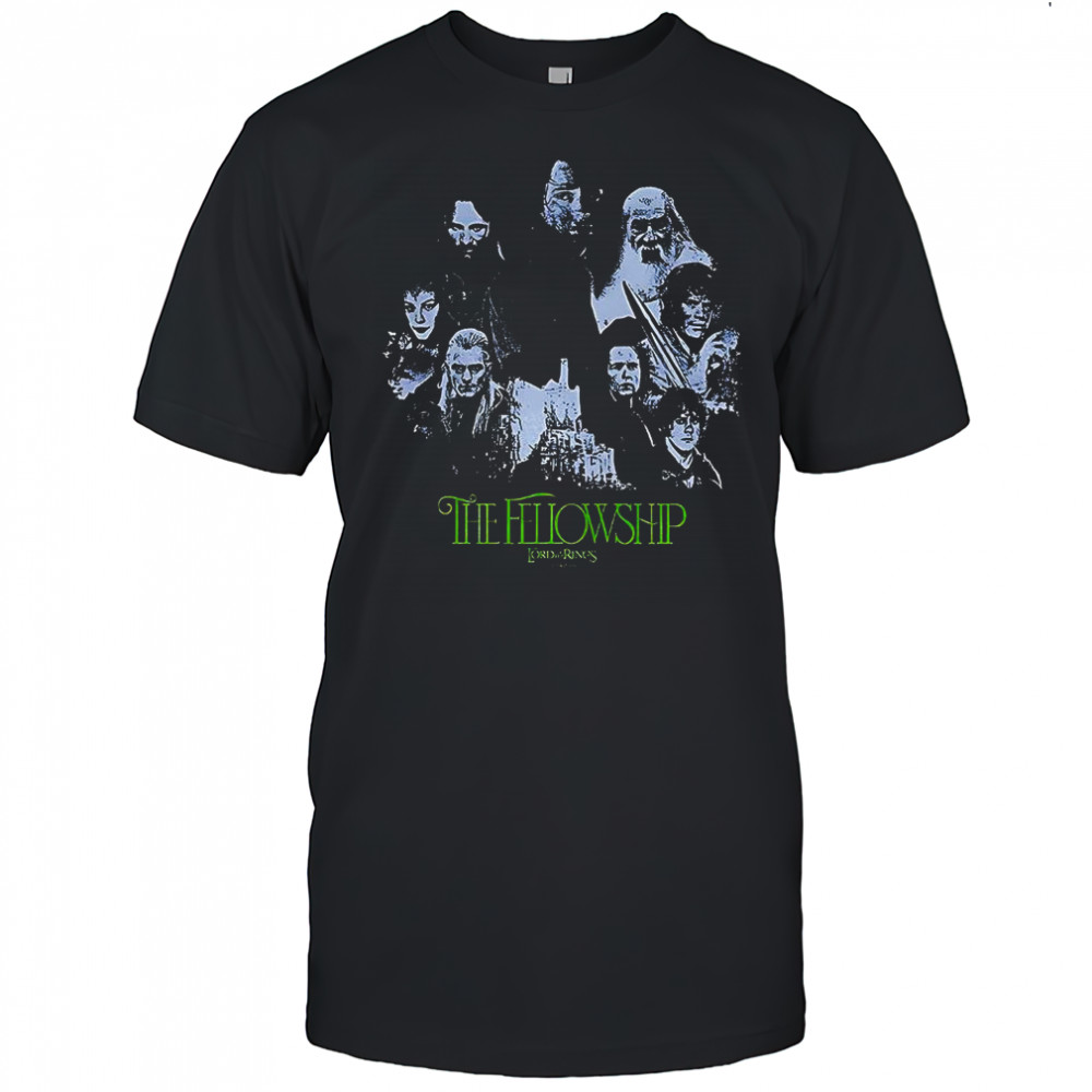 The Fellowship of the Ring Lord Of The Rings retro graphic shirt