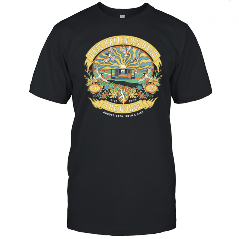 The Gorge 2025 Dave Matthews Band shirt