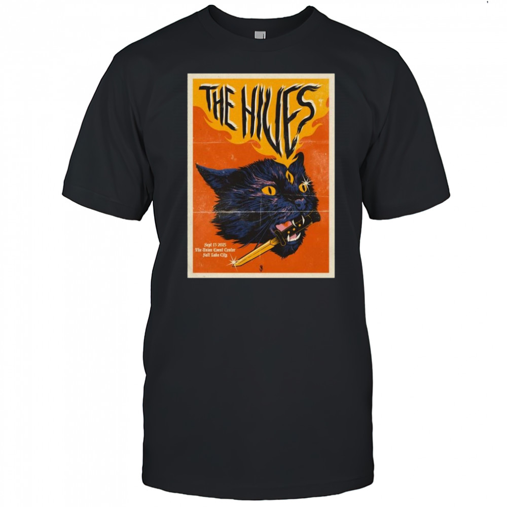 The Hives September 13 2025 Union Event Center In Salt Lake City UT Shirt