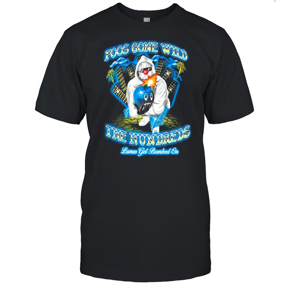 The Hundreds Adam Bomb X Foos Gone Wild Bombed On Shirt