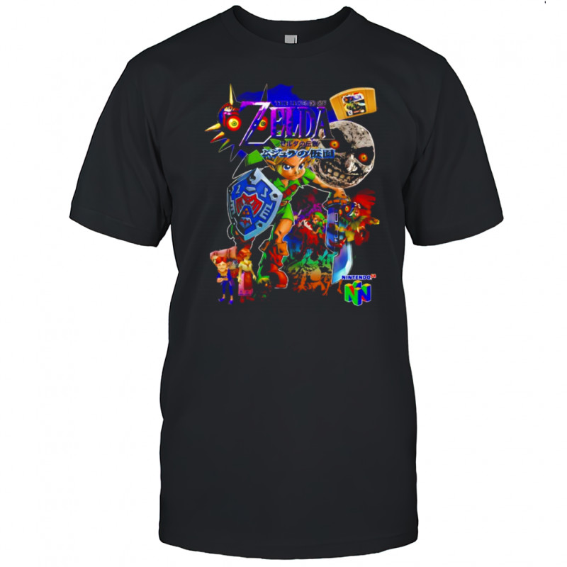 The Legend of Zelda Majora’s Mask vintage shirt