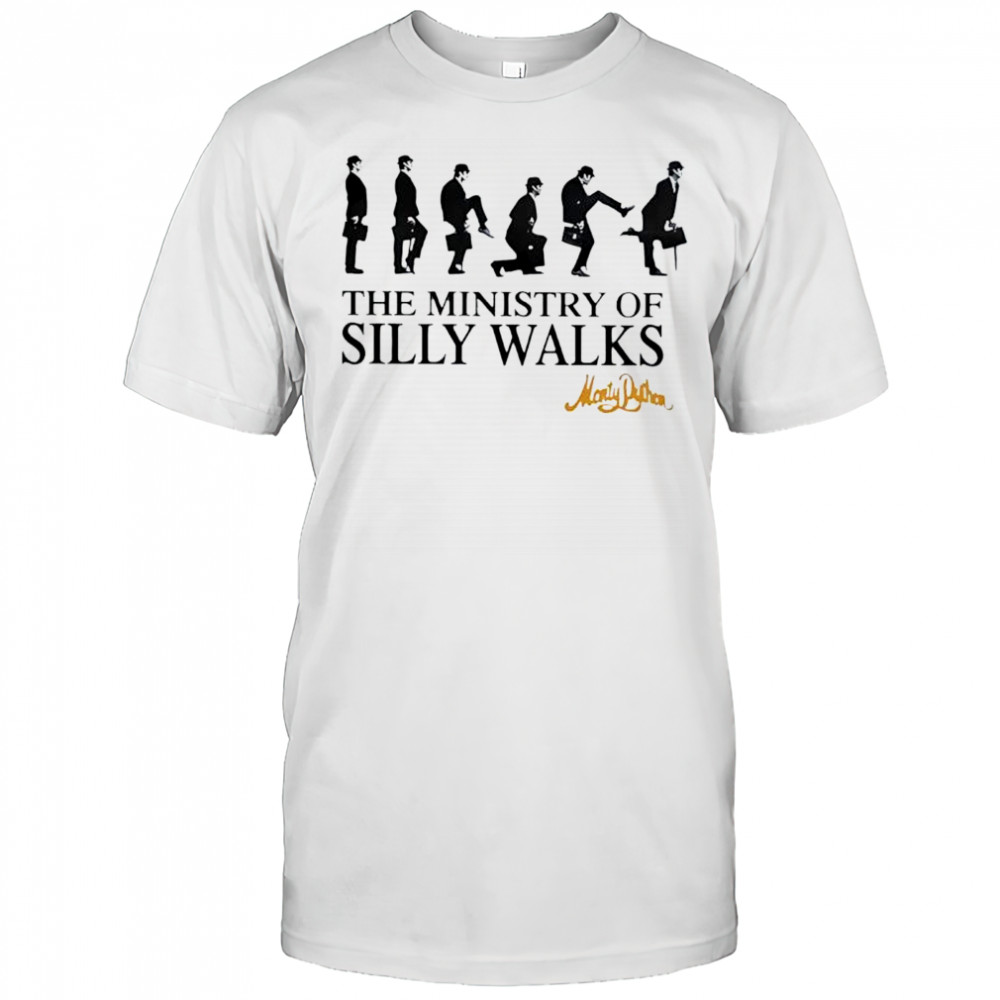 The ministry of silly walks shirt