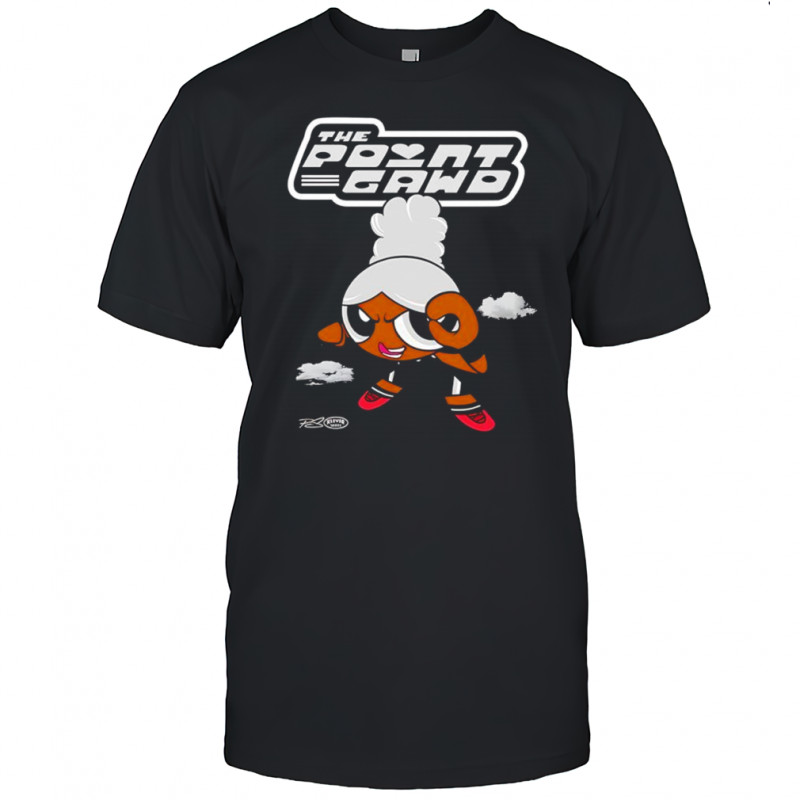 The Point Gawd PowHERpuff girl cartoon shirt