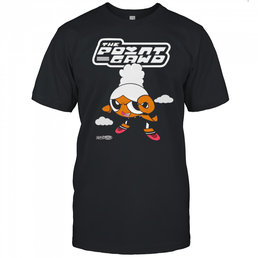 The Point Gawd PowHERpuff shirt