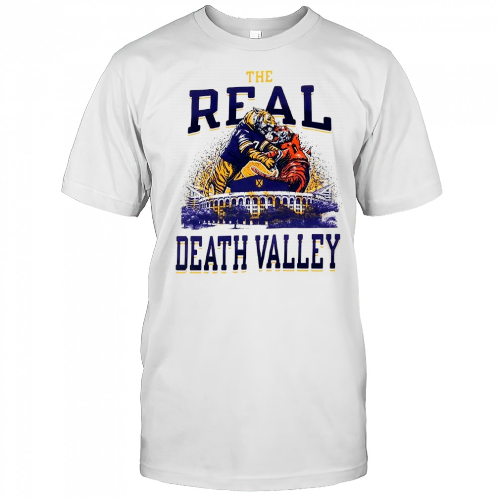 The real death valley Clemson vs LSU Football shirt