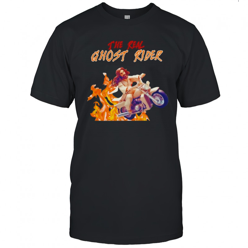 The real ghost rider Jesus shirt