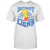 The Simpsons Bart X Detroit Lions T-Shirt