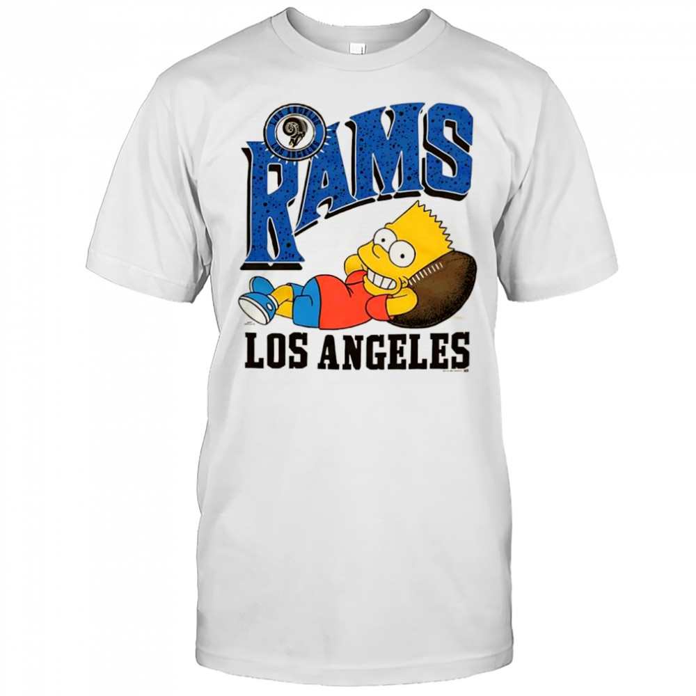 The Simpsons Bart x Los Angeles Rams shirt
