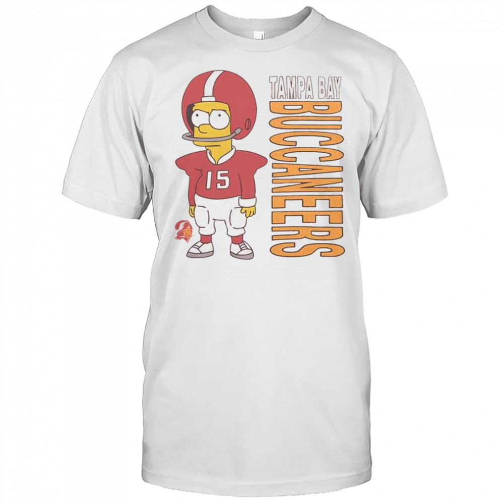 The Simpsons Bart X Tampa Bay Buccaneers T-Shirt