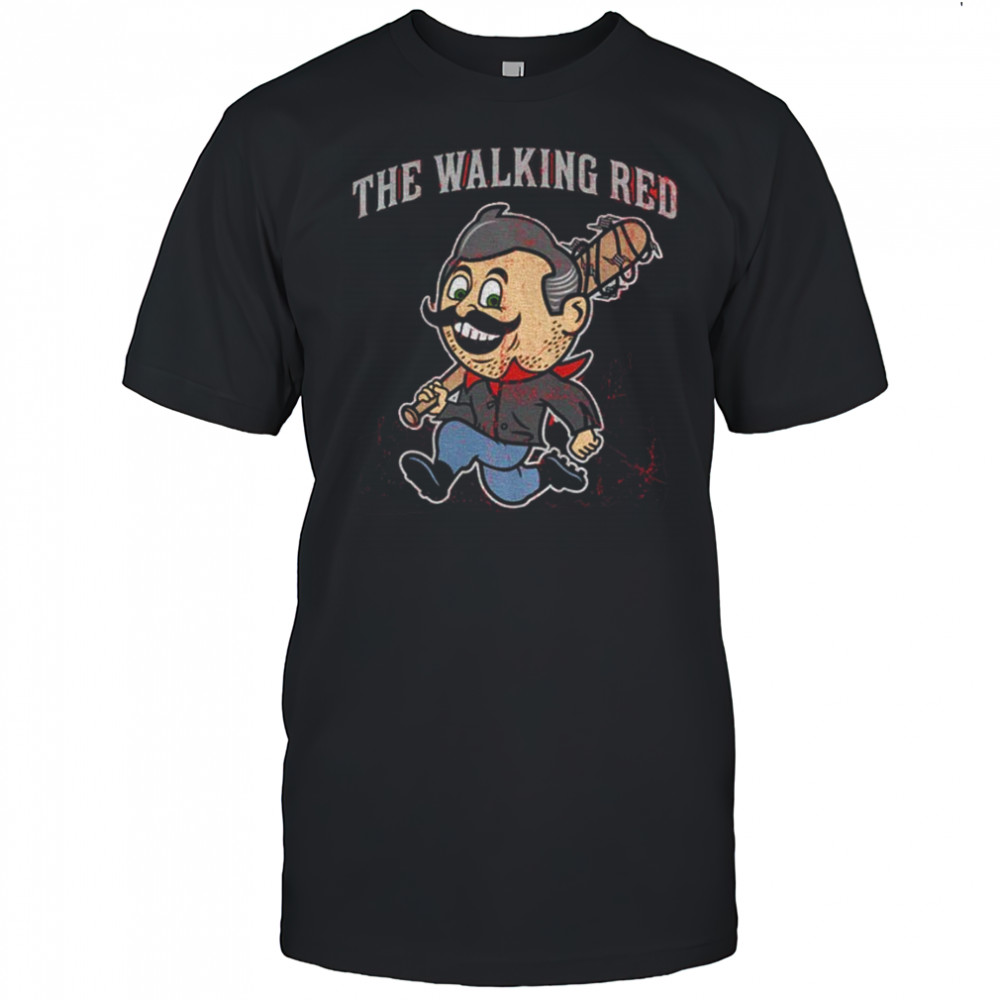 The walking red shirt