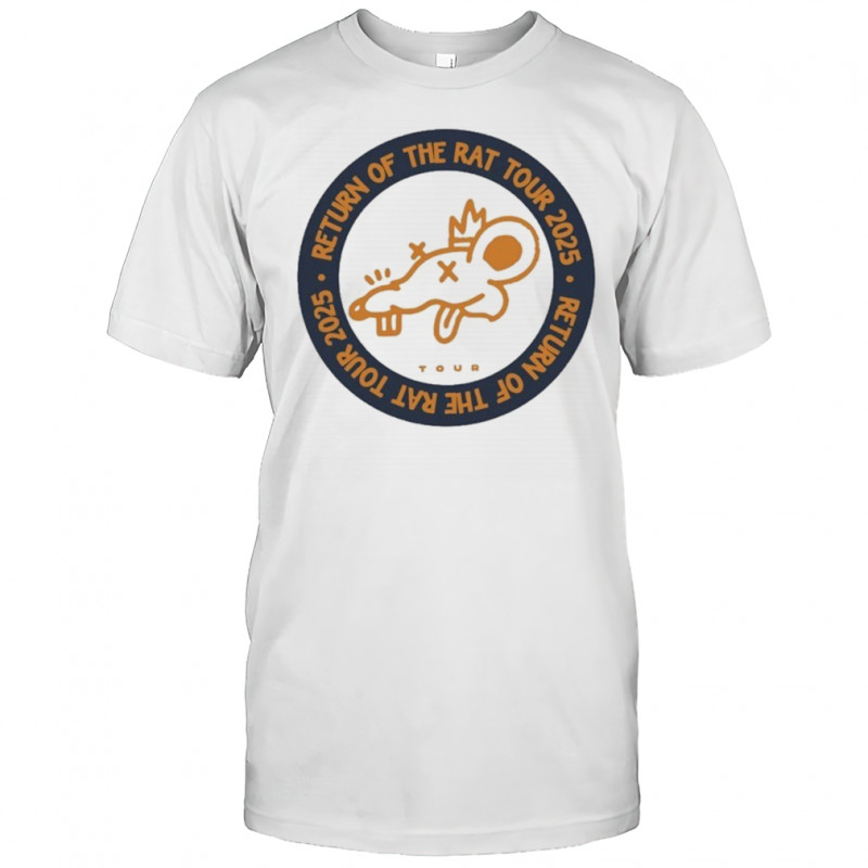 Theo Von Return Of The Rat Tour 2025 T-shirt