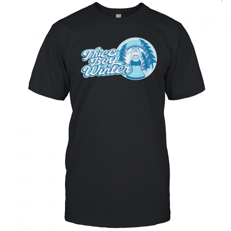 Thicc Boy Winter logo shirt