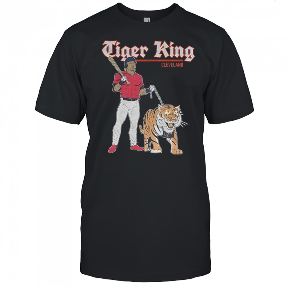 Tiger King Cleveland Baseball Cleveland Guardians vs Detroit Tigers funny MLB shirt