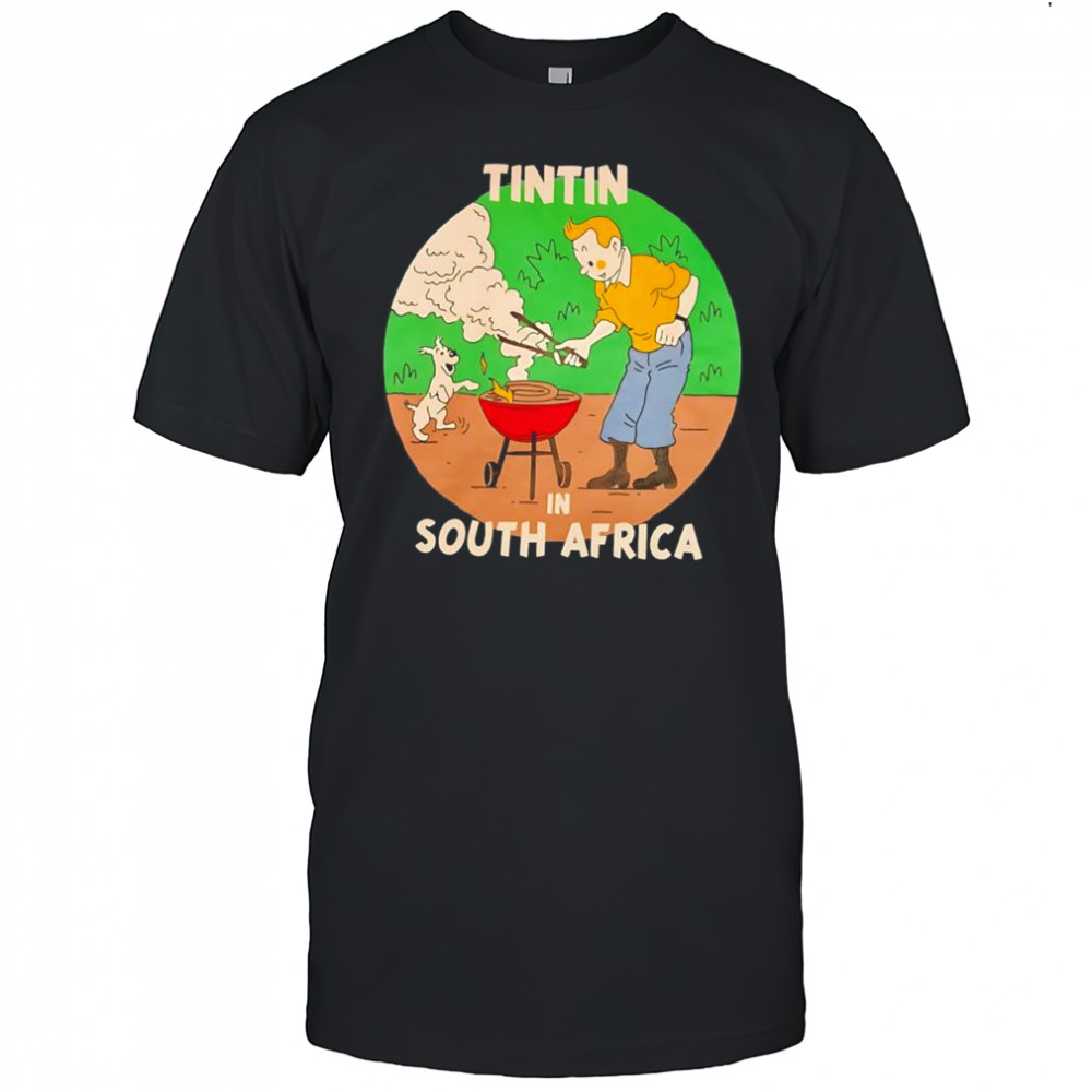 Tintin in South Africa shirt