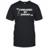 Tireaded by Zainah basketball shirt