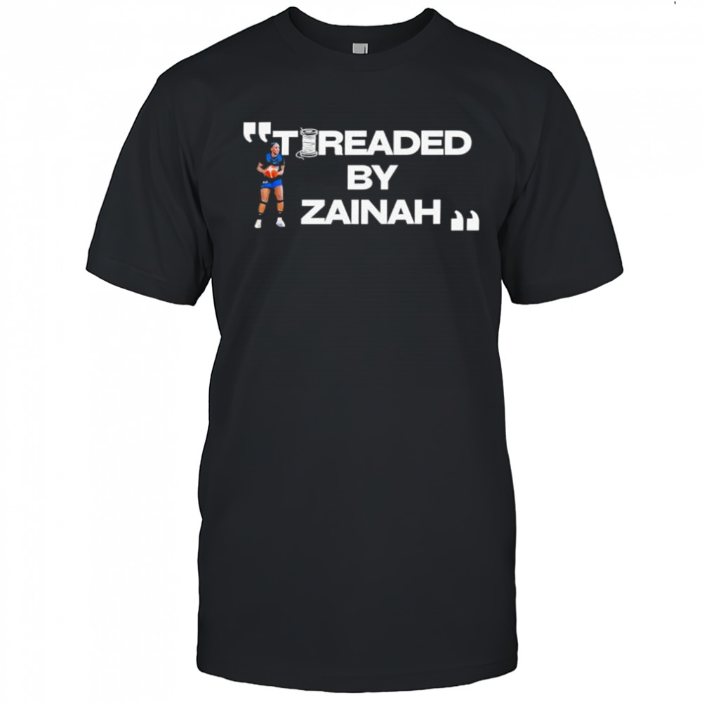 Tireaded by Zainah basketball shirt