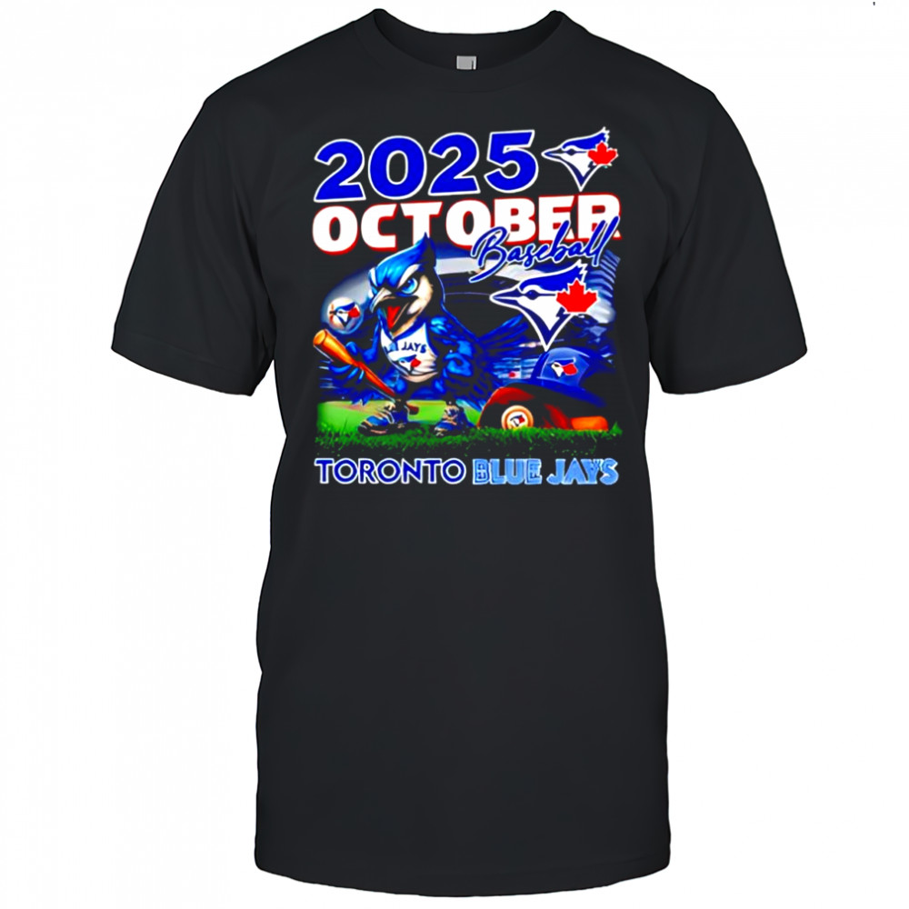 Toronto Blue Jays Ace mascot 2025 October baseball team logo shirt