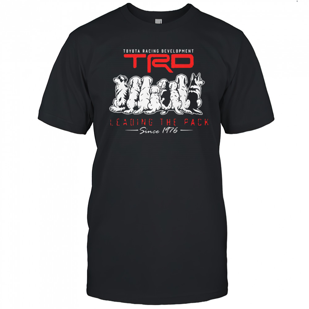 Toyota Racing Development Leading the Pack dog shirt