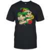 Traditional T-Rex rose shirt
