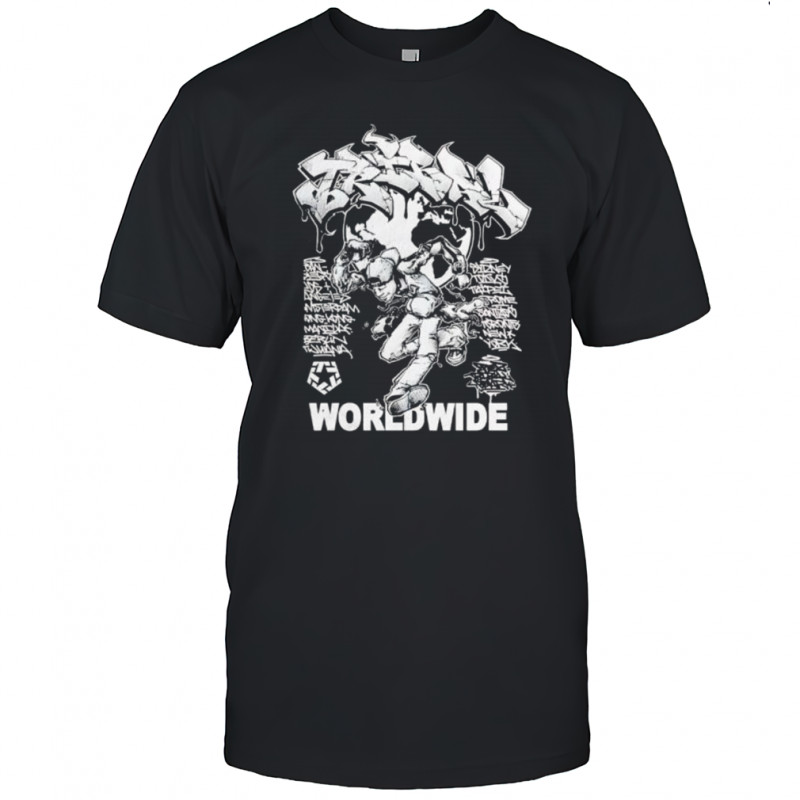 Tribal Gear Worldwide Graffiti Style vintage shirt