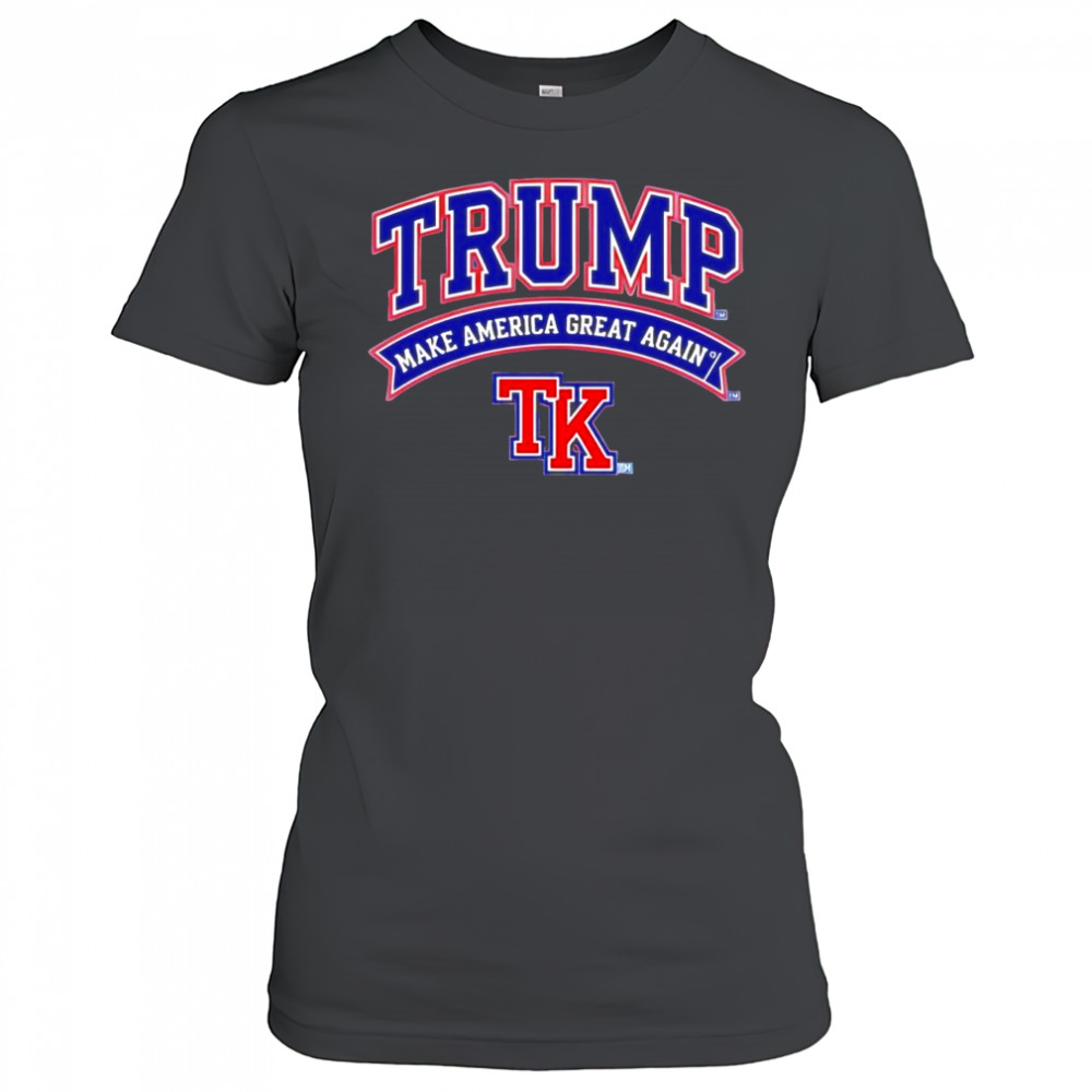 Trump make America great again TK logo shirt