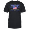 Tyler Robinson in a Trump Make America great again flag shirt