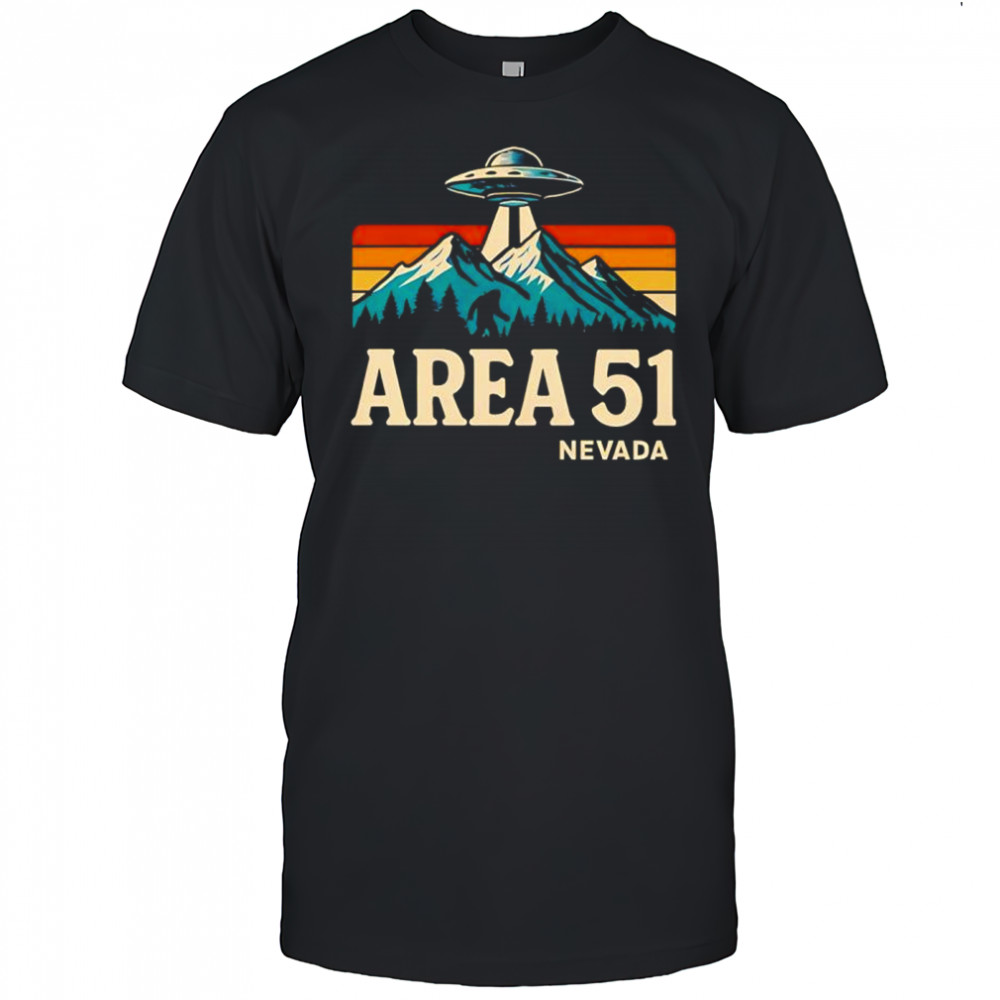 UFO Area 51 Nevada shirt