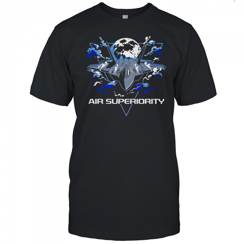 United States Air Force F 22 Raptor air superiority shirt