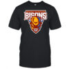 University of Manitoba Bisons Gold and Blue Mascot shirt